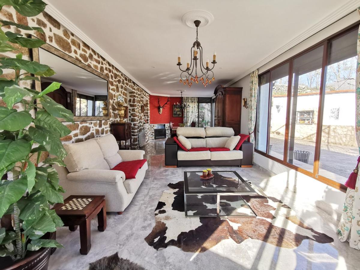 Casa Rural El Mirador De Acebo, 4 Estrellas, Piscina, Spa Eksteriør billede